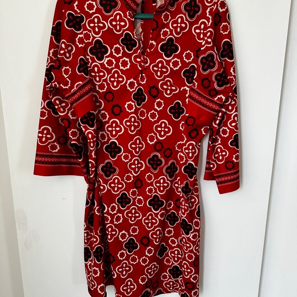 Vintage handmade polyester dress - Picture 3 of 6